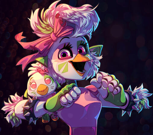 glamrock chica w. youtooz